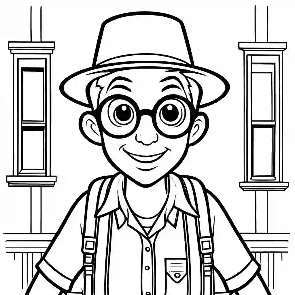 Neighbor coloring pages